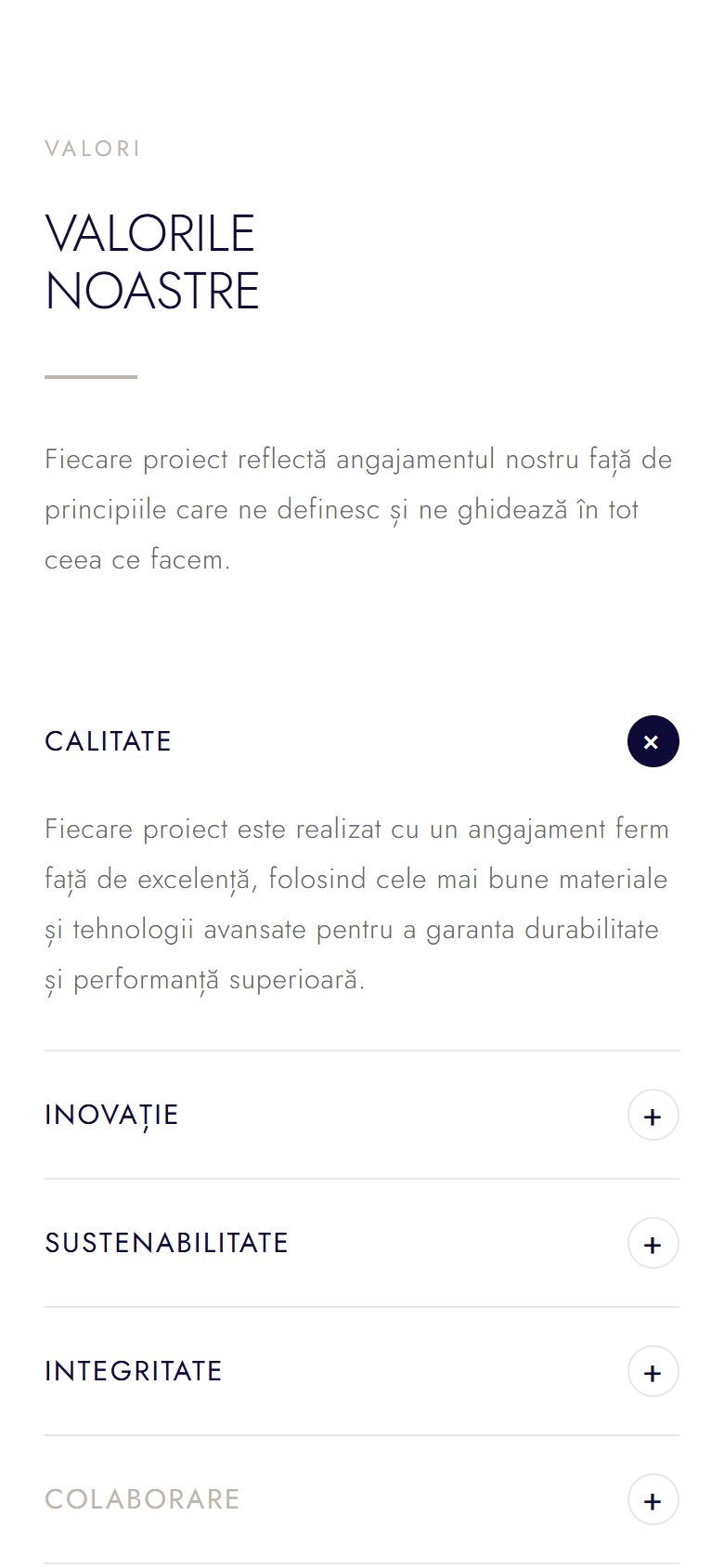 Excon Group – captură mobil