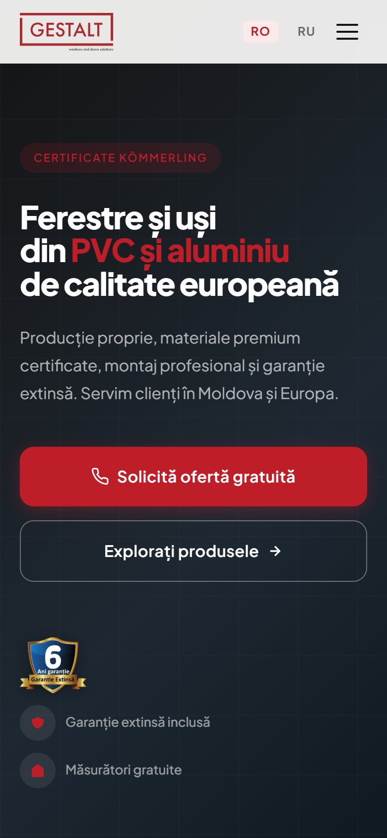 Gestalt – captură mobil