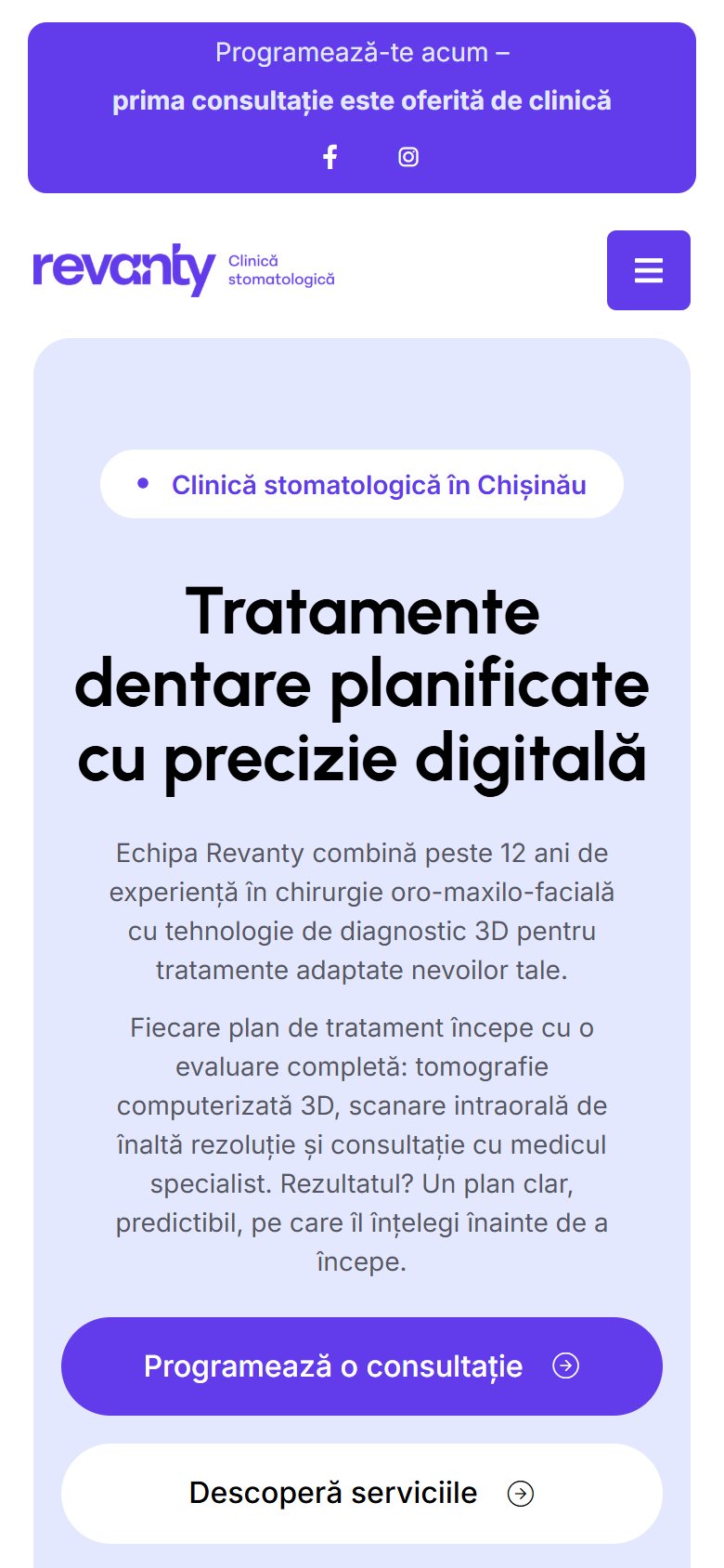 Revanty – captură mobil